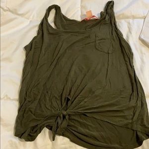 Navy green tank